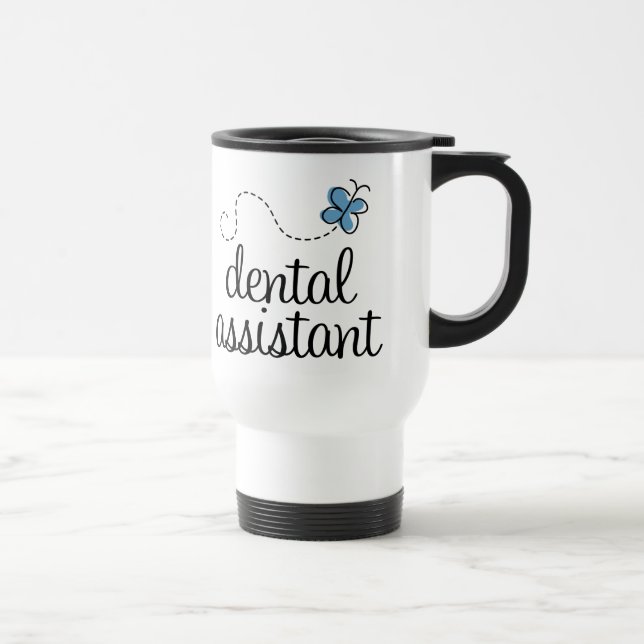 Caneca Térmica Assistente dental bonito (Direita)