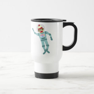 Caneca Térmica Astronauta do macaco da peúga