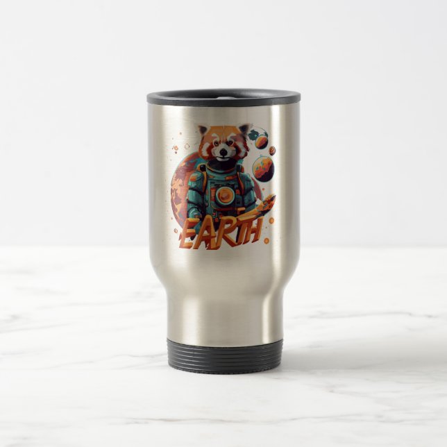 Caneca Térmica Astronauta do Pândão Vermelho (Centro)