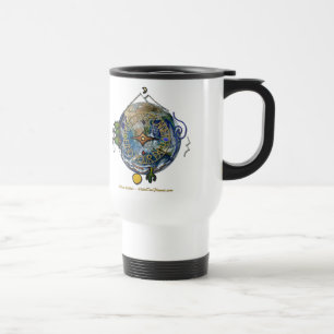 Caneca Térmica Atacar a Terra do nosso planeta Hiker