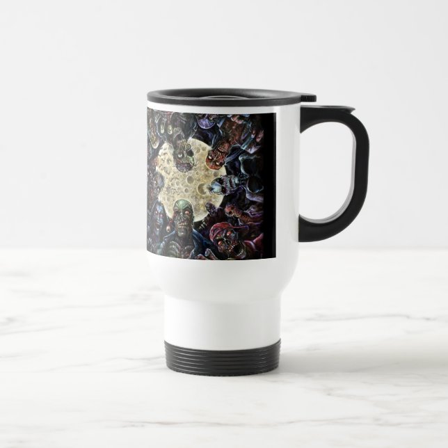 Caneca Térmica Ataque de horda Zombie (Direita)