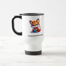 Caneca Térmica Até as raposas têm passatempos