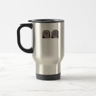 Caneca Térmica Até que a morte nos faça parte do clássico - esque