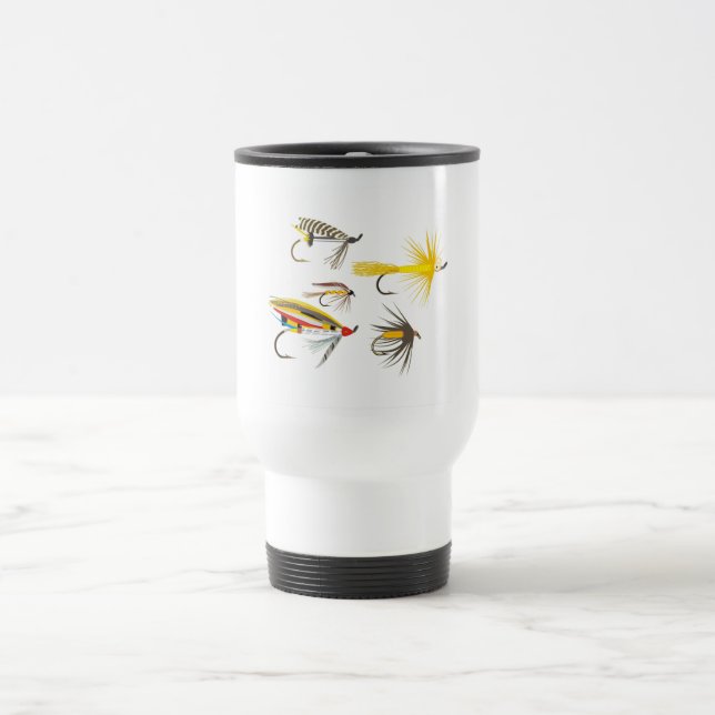 Caneca Térmica Atrações da pesca com mosca (Centro)