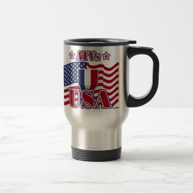 Caneca Térmica ATVs EUA (Direita)