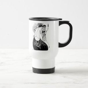 Caneca Térmica Aubrey Beardsley A Saia do Pavão Art Nouveau