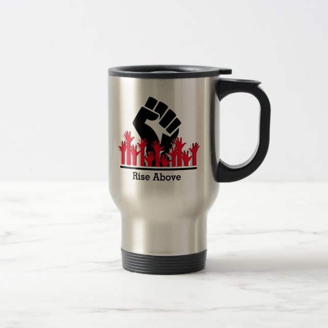 Caneca Térmica AUMENTAR ACIMA da Escritura Motivacional Personali (Direita)