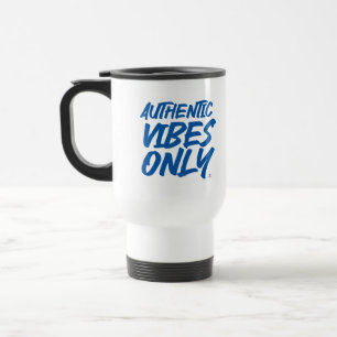 Caneca Térmica Authentic Vibes Only Epic Slogan Design