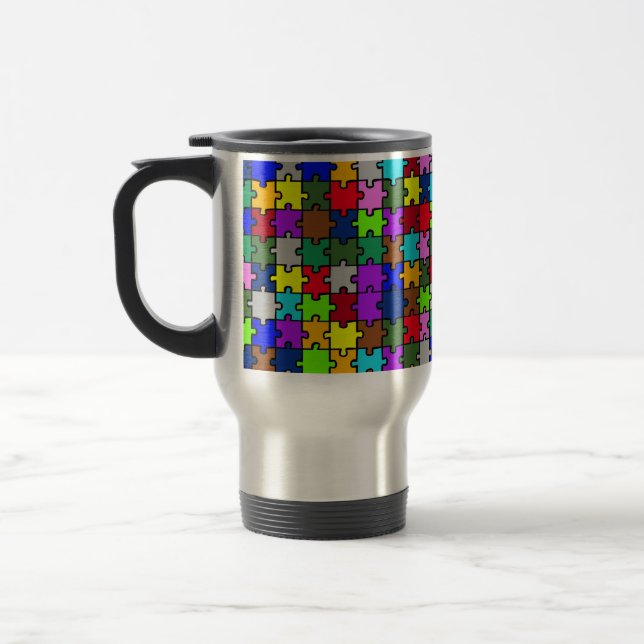 Caneca Térmica Autism jigsee (Esquerda)