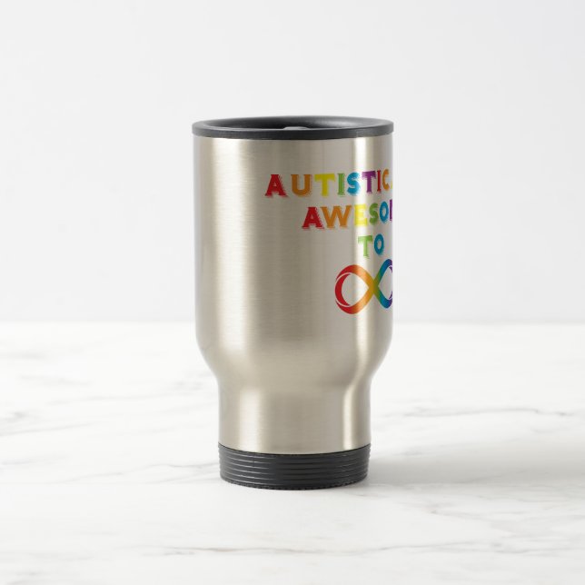 Caneca Térmica Autisticamente Incrível ao Infinito (Centro)