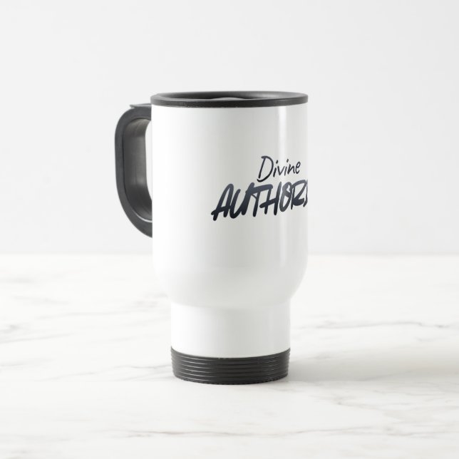 Caneca Térmica AUTORIDADE Divina – Poder Ousado e Elegância  (Frente Esquerda)
