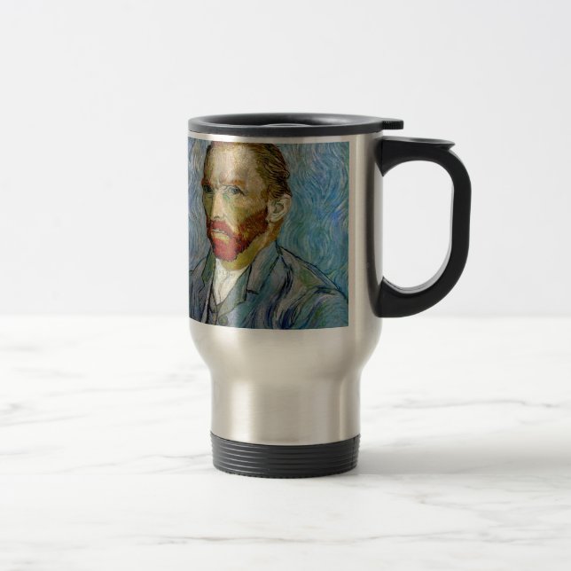 Caneca Térmica autorretrato de Van Gogh (Direita)