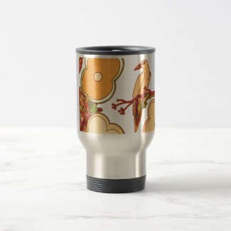 Caneca Térmica Aves Whimsical