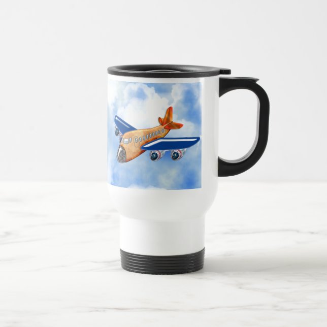 Caneca Térmica Avião surpreendente (Direita)