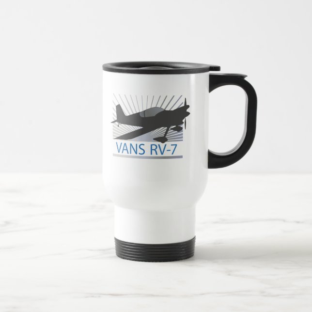 Caneca Térmica Avião Vans RV-7 (Direita)