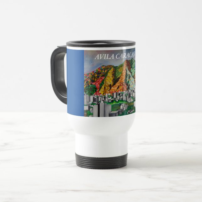 CANECA TÉRMICA AVILA MELANGE CARACAS CITY (Frente Esquerda)