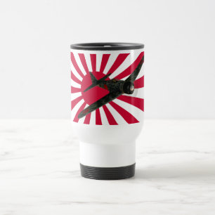 Caneca Térmica Aviões de lutador zero
