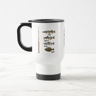 Caneca Térmica Avô 2026, Presente de Pesca para Avô dos Netos