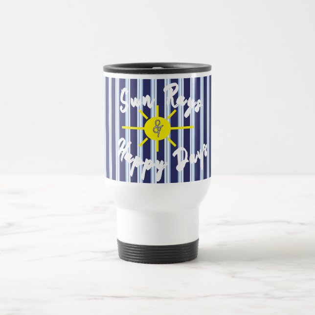 Caneca Térmica Azul e ensolarado (Centro)