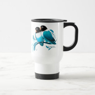 Caneca Térmica Azul-mascarado