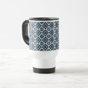 Caneca Térmica Azulejos do Mediterrâneo, Portugal, Azulejo, Majol