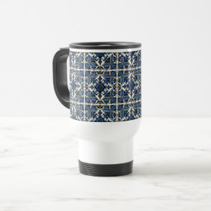 Caneca Térmica Azulejos do Mediterrâneo, Portugal, Azulejo, Majol