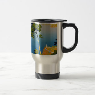 Caneca Térmica Baleares Islands Vintage Viagem francês
