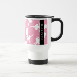 Caneca Térmica Ballerina, Balés, Dança, Seu Nome