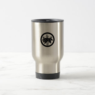 Caneca Térmica Bambu com raiz em círculo