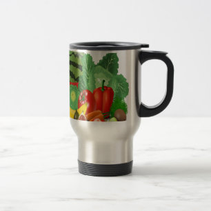 Caneca Térmica banana-alcachofra fruta