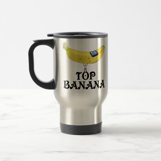 Caneca Térmica Banana Superior - Personalizada (Esquerda)