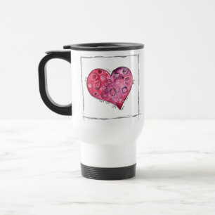 Caneca Térmica Banda branca do coração