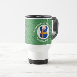 Caneca Térmica Bandeira Ålander Anjo Natal