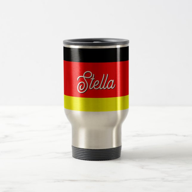 Caneca Térmica Bandeira Alemã Personalizada (Centro)