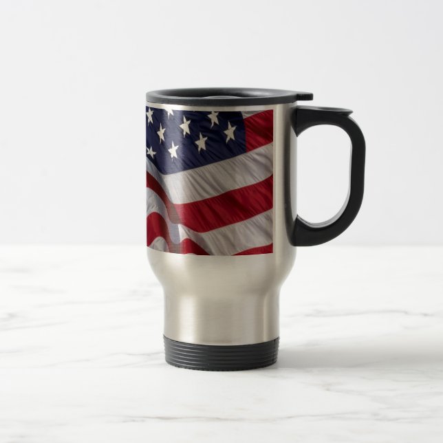 Caneca Térmica Bandeira Americana (Direita)