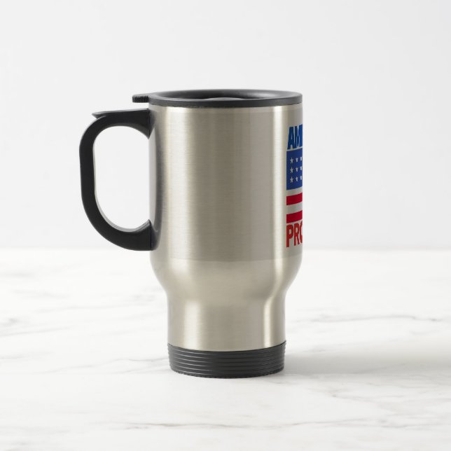 Caneca Térmica Bandeira Americana (Esquerda)