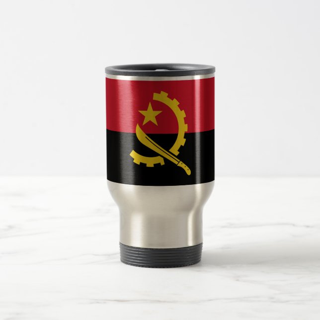 Caneca Térmica Bandeira Angolana Patriótica (Centro)