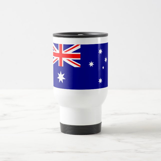 Caneca Térmica Bandeira Australiana Patriótica (Centro)