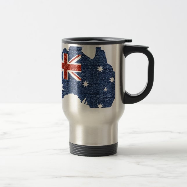Caneca Térmica bandeira australiana sequencial (Direita)