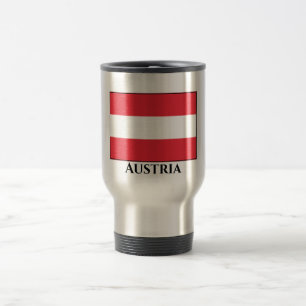 Caneca Térmica Bandeira Áustria (Áustria)