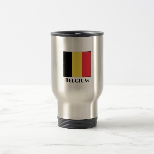Caneca Térmica Bandeira belga (Centro)