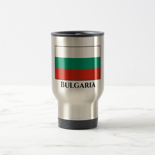 Caneca Térmica Bandeira Bulgária (Centro)