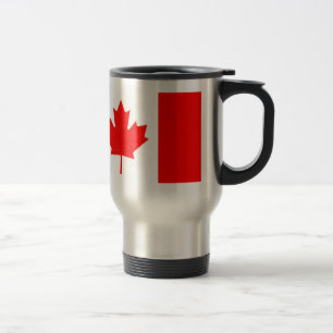 Caneca Térmica Bandeira canadense patriótica