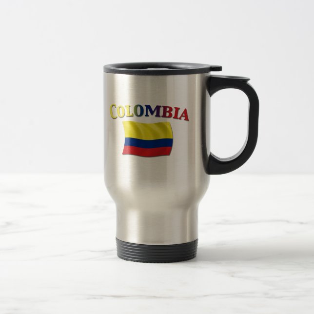 Caneca Térmica Bandeira colombiana 2 (Direita)