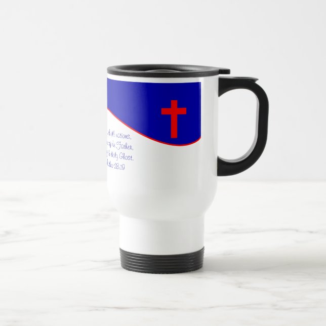 Caneca Térmica Bandeira Cristã Inspirada (Direita)
