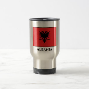 Caneca Térmica Bandeira da Albânia (Albânia)