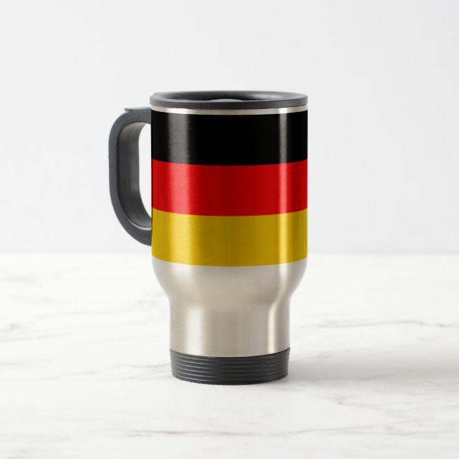 Caneca Térmica Bandeira da Alemanha (Frente Esquerda)