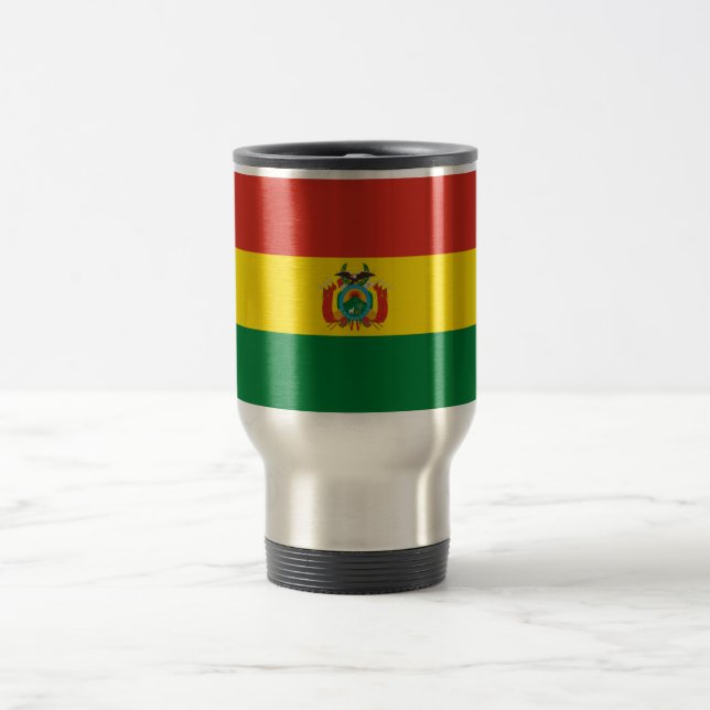 Caneca Térmica Bandeira da Bolívia (Centro)