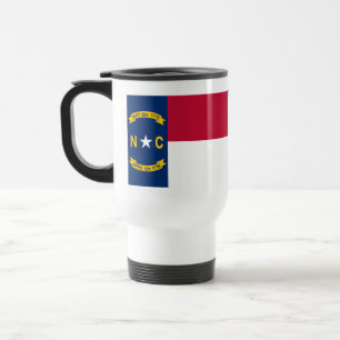 Caneca Térmica bandeira da Carolina do Norte