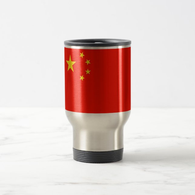 Caneca Térmica Bandeira da China - Alta Qualidade (Centro)